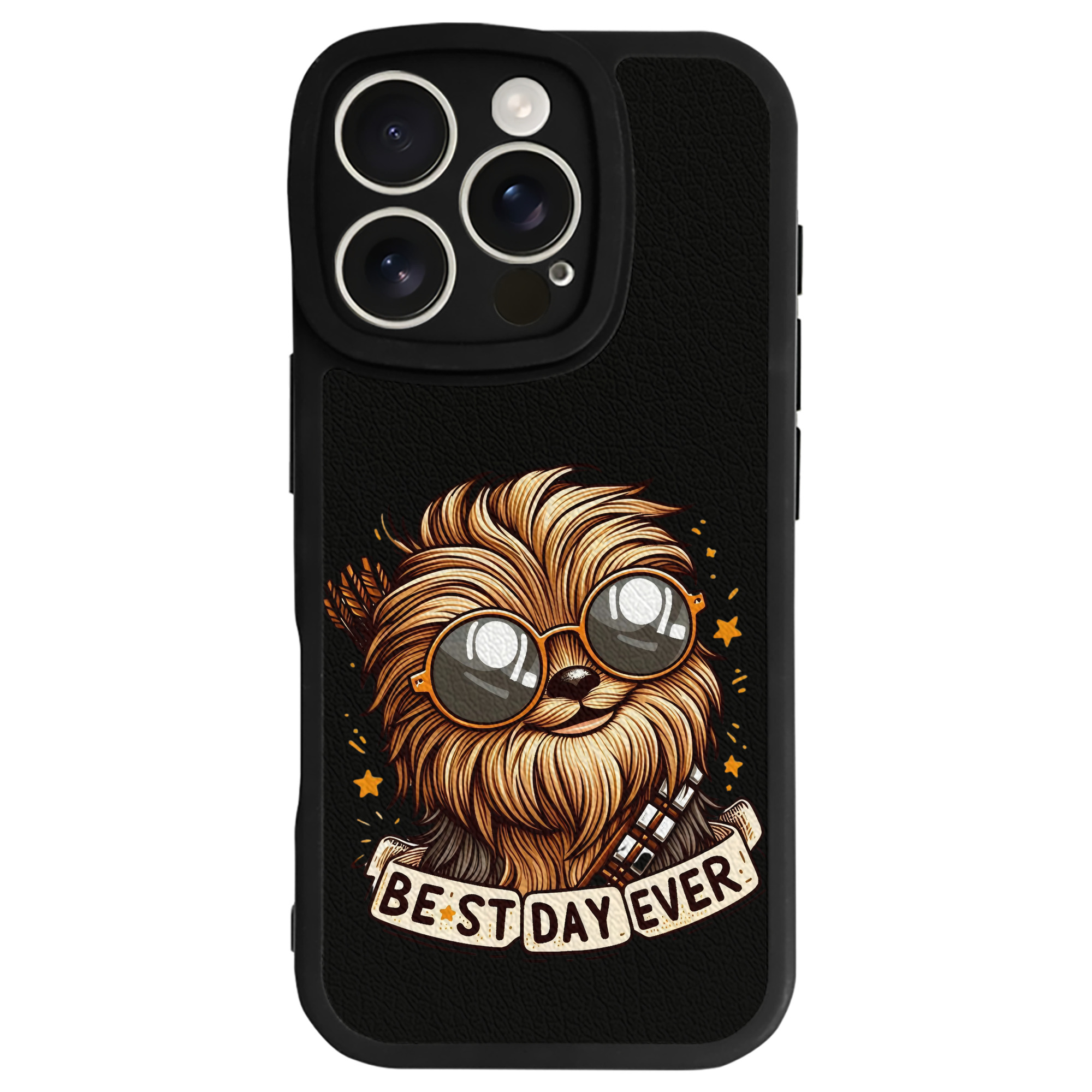 （画像用） スター・ウォーズ Star Wars 【iPhone 16シリーズ対応】シリコンスマホケース（レザー調） 材質：シリコン